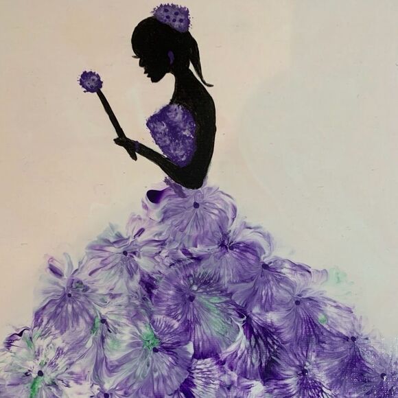 Original Art - ‘The Flower Princess’ - Picture 1 of 2